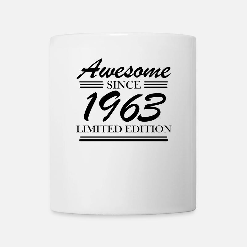 1963 - Né en 1963 - Mug blanc - blanc
