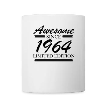 1964 - Jahrgang 1964 - Tasse - Weiß - Vorne