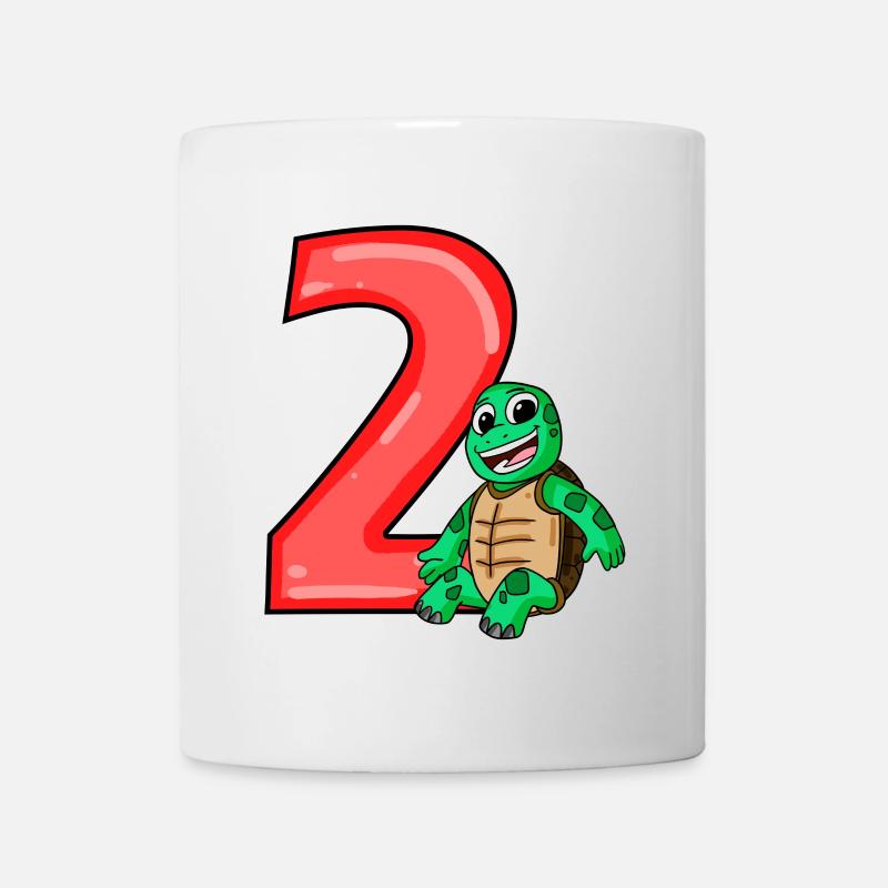 2 Jahre alt - 2 Geburtstag - Ich bin 2 - Tasse - Weiß