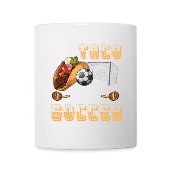 Let's Taco Bout Football Coach Funny - Mug - white - Front