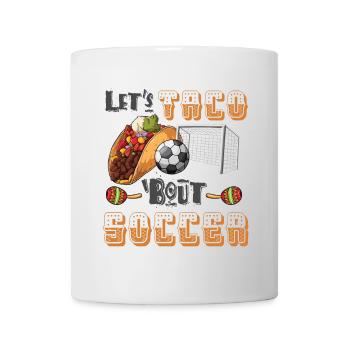 Let's Taco Bout Football Coach Funny - Mug - white - Front
