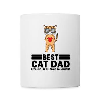 Cat Papa Father Cats Pet Owner Gift - Mug - white - Front