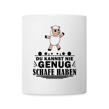 Schafe Schaf Schafzüchter Geschenk - Tasse - Weiß - Vorne