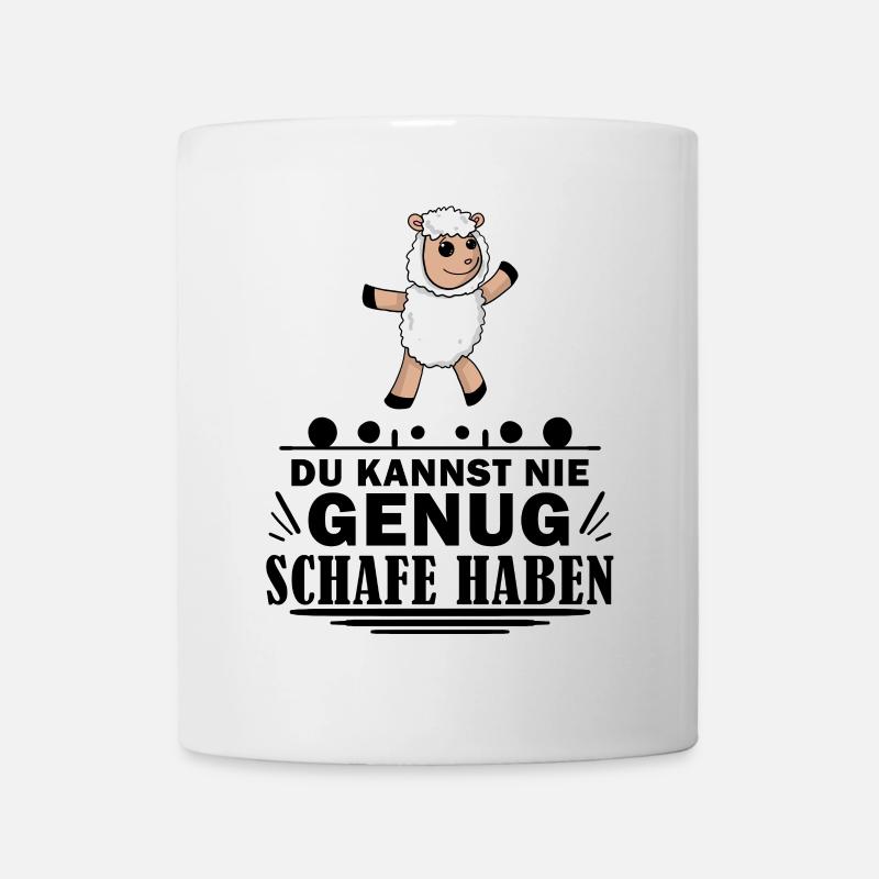 Schafe Schaf Schafzüchter Geschenk - Tasse - Weiß