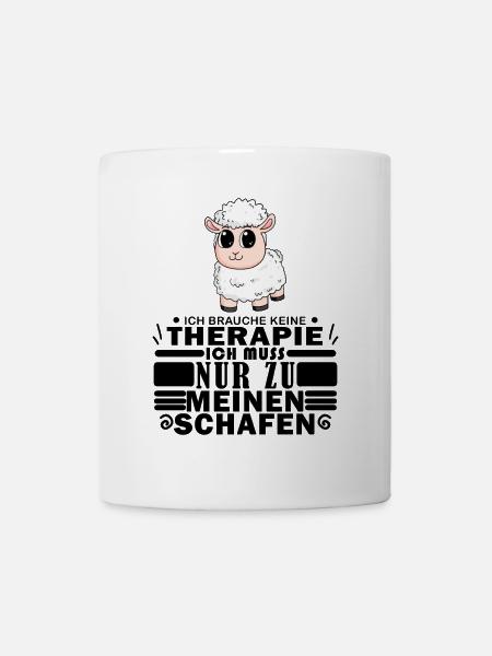Schafe Schaf Schafzüchter Geschenk - Tasse - Weiß