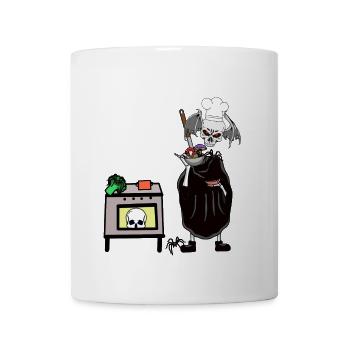 Culinary Art Horror Halloween Witching Hour Kitchen - Mug - white - Front