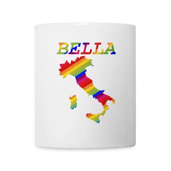 Bella Italia Pride Rainbow - Mug - white - Front