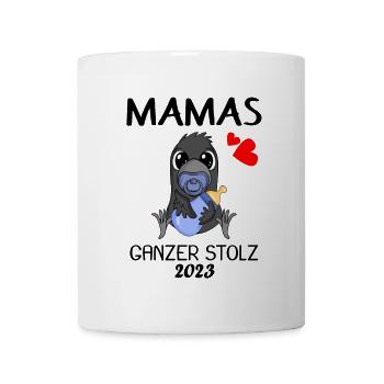 Baby 2023 - Geburt Schwanger 2023 - Baby Junge - Tasse - Weiß - Vorne