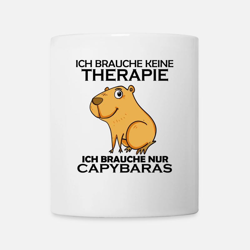 Capybara Wasserschwein - Tasse - Weiß