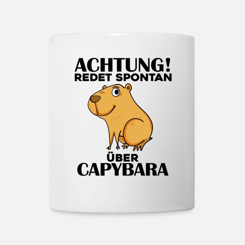 Capybara Wasserschwein - Tasse - Weiß