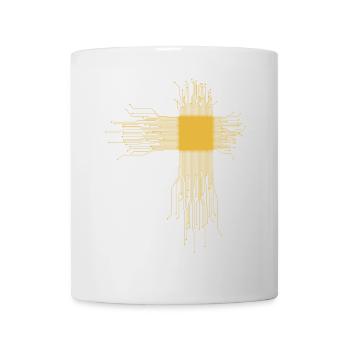 CPU Heart Processor - Mug - white - Front