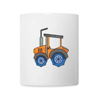 Agricultural machinery Tractor Farm Vehicles - Mug - white - Front