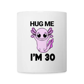 30 ans - 30 ans - câlin - Mug blanc - blanc - Devant