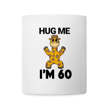 60 birthday - 60 years - hug - Mug - white - Front
