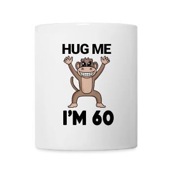 60 birthday - 60 years - hug - Mug - white - Front