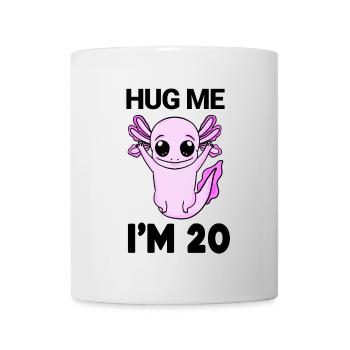 20 birthday - 20 years - hug - Mug - white - Front