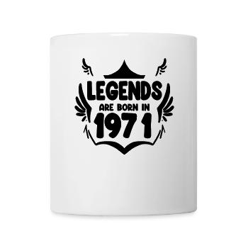 1971 - Jahrgang 1971 - Tasse - Weiß - Vorne