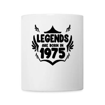1975 - Jahrgang 1975 - Tasse - Weiß - Vorne