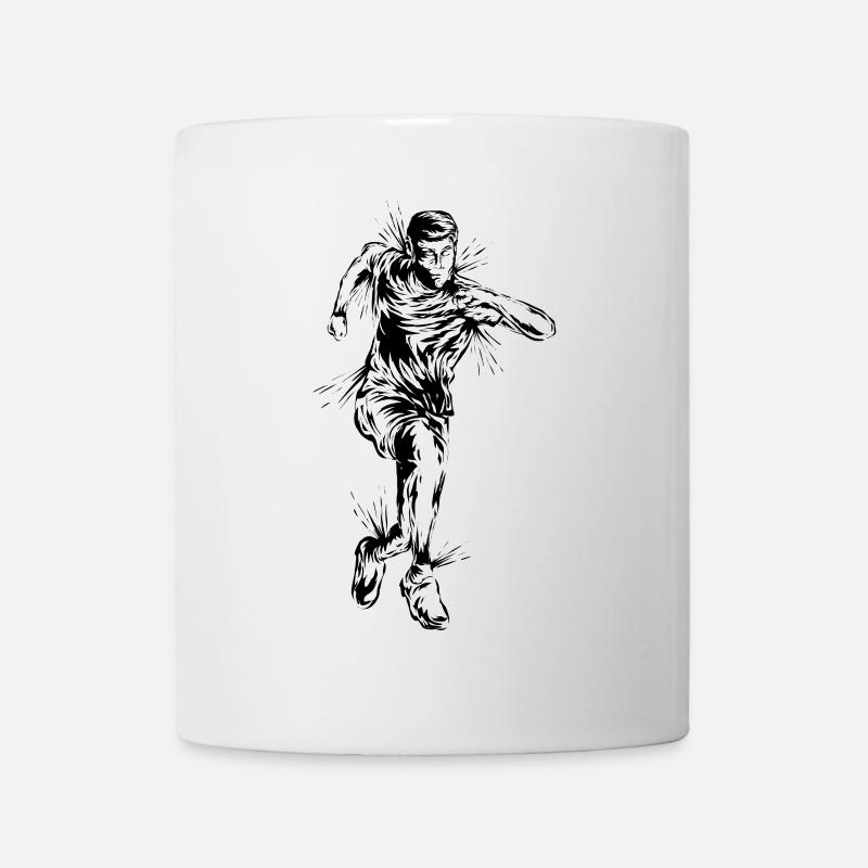 Marathon de course à pied - Mug blanc - blanc