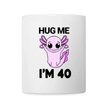40 ans - 40 ans - câlin - Mug blanc - blanc - Devant