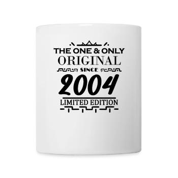 2004 - Jahrgang 2004 - Geburtsjahr 2004 - Original - Tasse - Weiß - Vorne