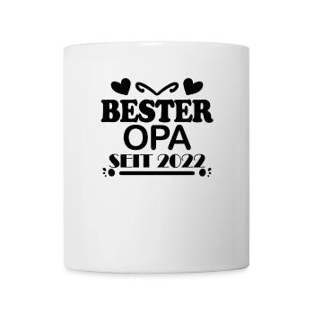 Bester Opa seit 2022 - Tasse - Weiß - Vorne