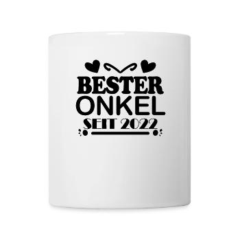 Bester Onkel seit 2022 - Tasse - Weiß - Vorne
