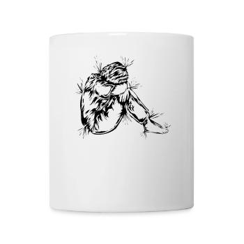 Grief Depression - Mug - white - Front