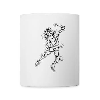 Rollschuhe Roller Skating - Tasse - Weiß - Vorne