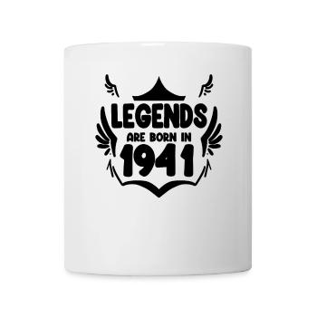 1941 - Jahrgang 1941 - Tasse - Weiß - Vorne