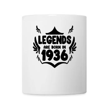 1936 - Jahrgang 1936 - Tasse - Weiß - Vorne