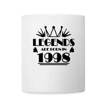 1998 - Jahrgang 1998 - Tasse - Weiß - Vorne
