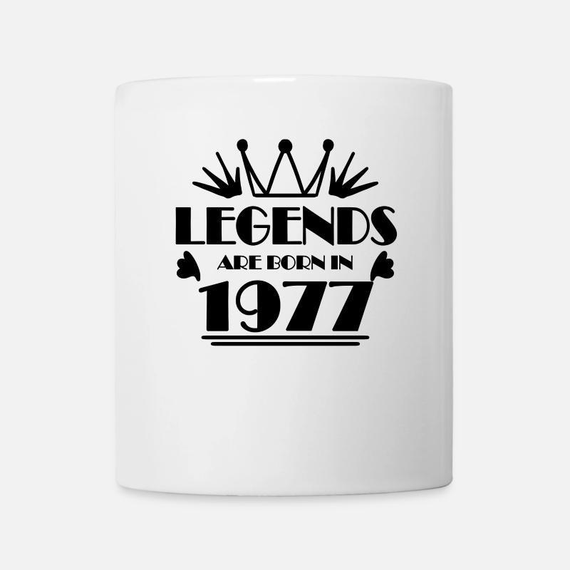 1977 - Né en 1977 - Mug blanc - blanc