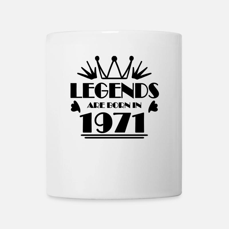 1971 - Né en 1971 - Mug blanc - blanc
