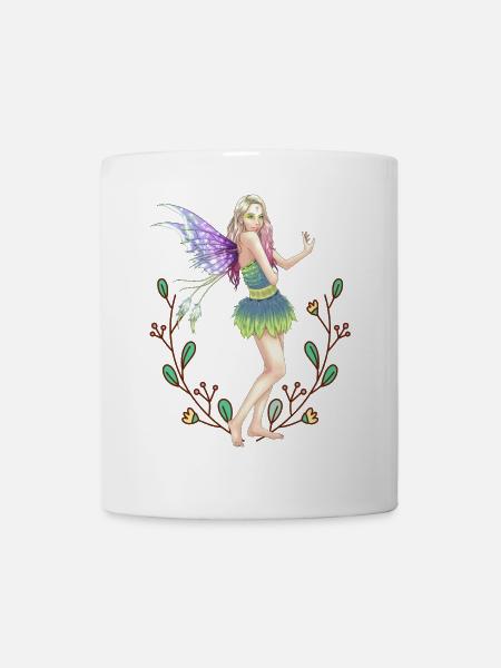 Nature Fantaisie Conte de fées Enfants Enfant - Mug blanc - blanc