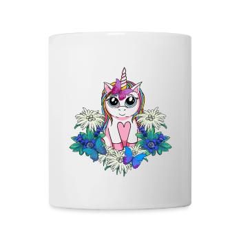 Alpes Licorne Printemps Animaux mythiques Alm Enfants - Mug blanc - blanc - Devant
