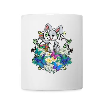 Early Spring Easter Eggs Easter Brush Easter - Mug - white - Front