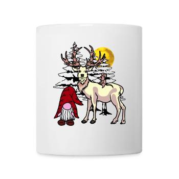 St. Nicholas Forest Xmas Christmas Fantasy Christmas - Mug - white - Front