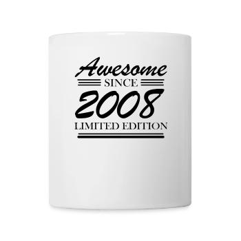 2008 - Jahrgang 2008 - Fantastisch seit 2008 - Tasse - Weiß - Vorne