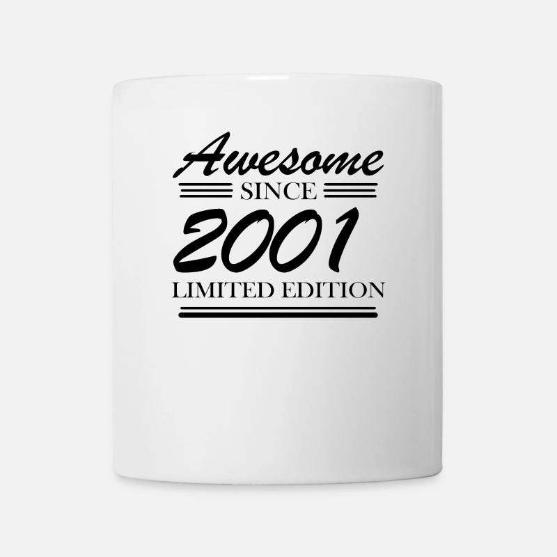 2001 - Né en 2001 - Mug blanc - blanc