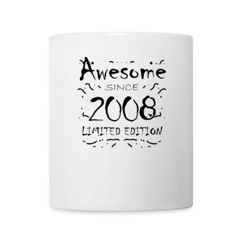 2008 - Jahrgang 2008 - Fantastisch seit 2008 - Tasse - Weiß - Vorne