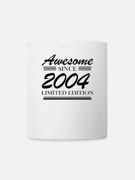 2004 - Jahrgang 2004 - Tasse - Weiß