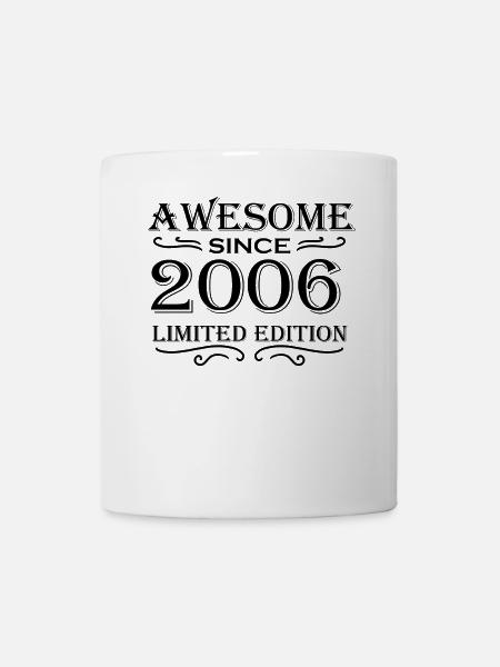 2006 - Jahrgang - Tasse - Weiß