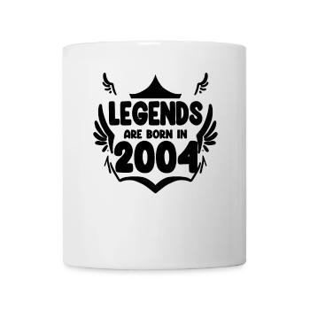 2004 - Jahrgang 2004 - Tasse - Weiß - Vorne