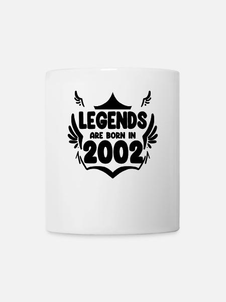 2002 - Jahrgang 2002 - Tasse - Weiß