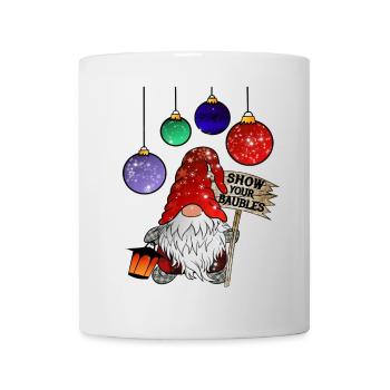 Gnome Christmas Dwarf Merry Christmas - Mug - white - Front
