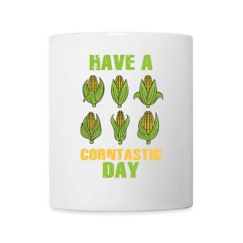 Have a corntastic day - Mug - white - Front