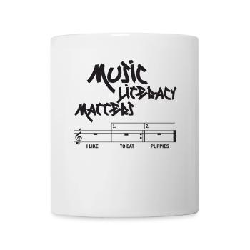 Music Literacy Matters - Mug - white - Front
