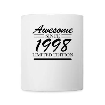 1998 - Jahrgang 1998 - Fantastisch seit 1998 - Tasse - Weiß - Vorne