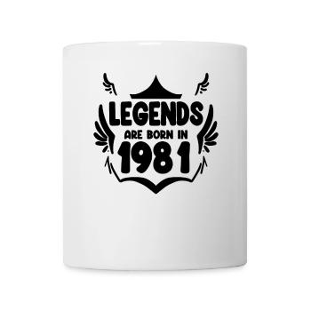 1981 - Born 1981 - Mug - white - Front